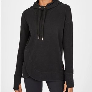 Sweaty Betty Black Escape Luxe Fleece Hoodie
